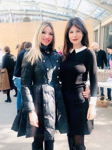Roberta Pelizer con Susanna Messaggio